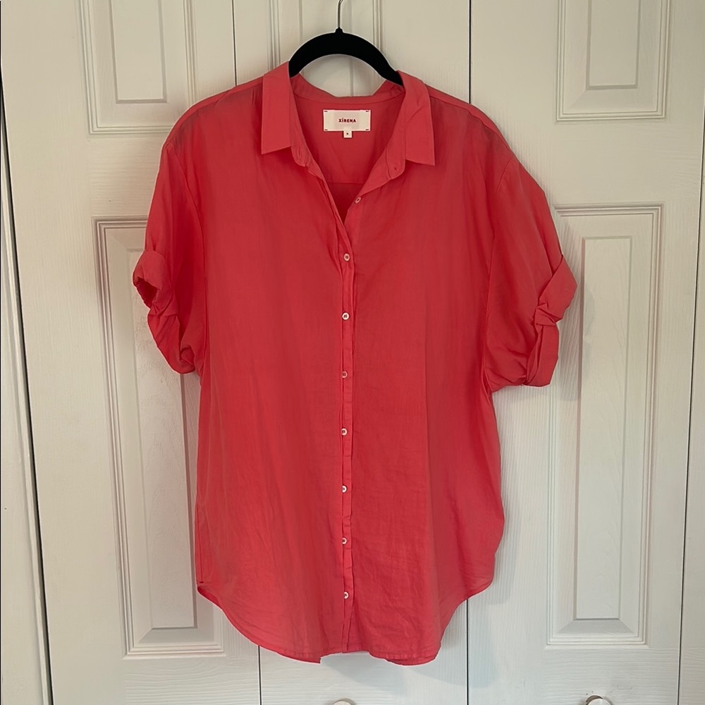 XiRENA Pink/Coral -  Channing Shirt - medium